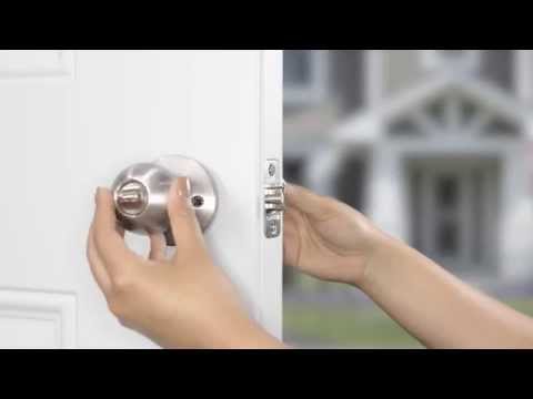 Brink's Blue Series Keyed Entry Knob Installation