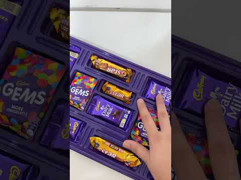 A Cadbury celebration chocolate