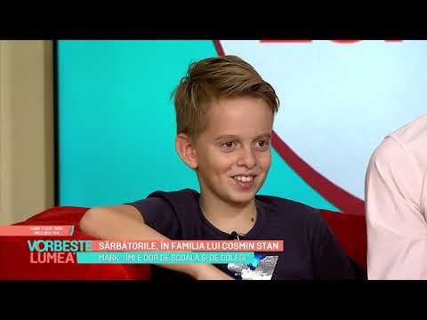 Sărbătorile, în familia lui Cosmin Stan