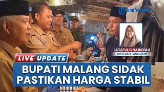 Pastikan Harga Barang Pokok Stabil, Bupati Malang Lakukan Peninjauan ke Bulog dan Pasar Kepanjen