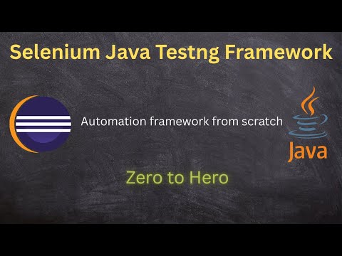 Build a Selenium Java Automation Framework — Step-by-Step (Page Object Model, TestNG, Maven)