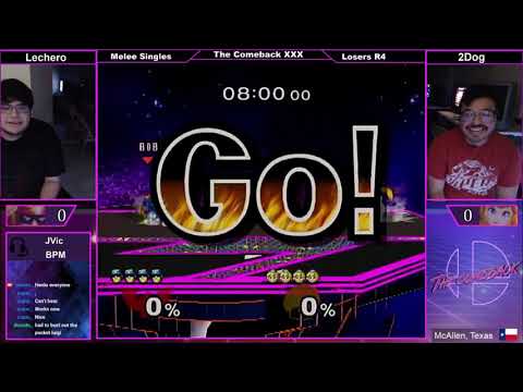 The Comeback 30 SSBM - Lechero vs 2Dog - Losers R4