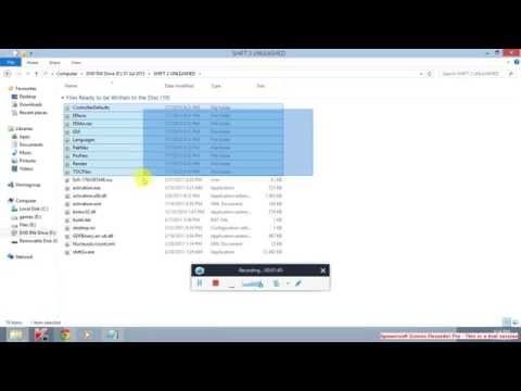 HOW TO COPY FILES TO CD/DVD WITHOUT A SOFTWARE IN WINDOWS 7 , 8 . 8.1 (2015)