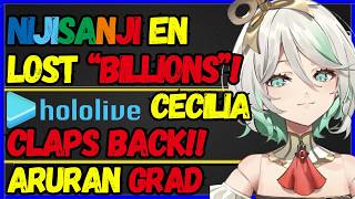 Nijisanji EN LOSES Billions (60% income)! Hololive Cecilia CLAPS BACK