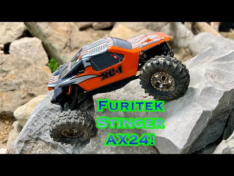 Furitek Brushless Stinger Kit for Axial AX24! How to Install and speed comparison