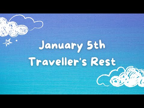 Playing TRAVELLER'S REST for the first time | VOD