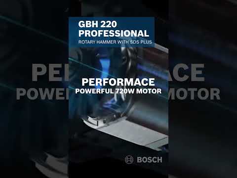 Bosch hammer drill machine gbh220, 20 mm