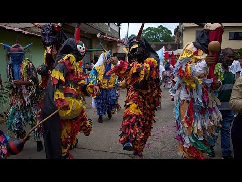 Video Thumbnail: Venezuela's Dancing Devils revive centuries-old Corpus Christi rite