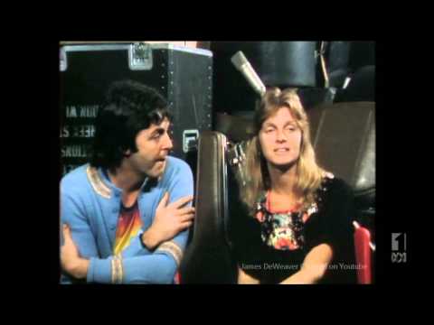 Paul & Linda McCartney '77 "We're Pregnant" Australian Tv Interview w/ Molly Meldrum