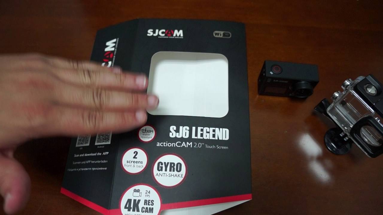 Экшн камера SJCAM SJ6 Legend, серебро