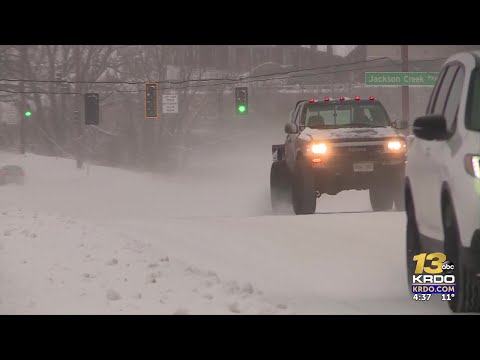 ‘Be courteous, be kind’ Colorado Springs drivers tackle Wednesday’s snowy commute