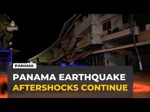 Powerful 7.5 magnitude earthquake shakes Panama, triggering tsunami warnings
