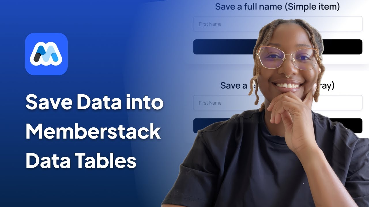 How to Save Webflow Form Data into Memberstack Data Tables (Single, Group, or Array)