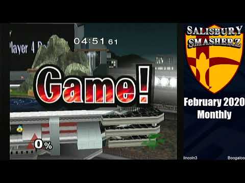 SBY Melee 2/22/20 - lincoln3 (Sheik) vs Boogaloo (Fox, Falco) - Winners Semi-Final