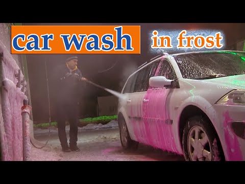 How to wash your car in freezing temperatures at a self-service car wash