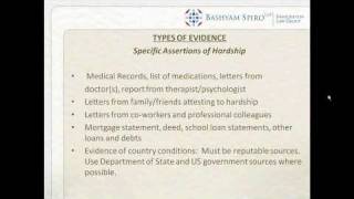 I601 Hardship Waiver - Application Process