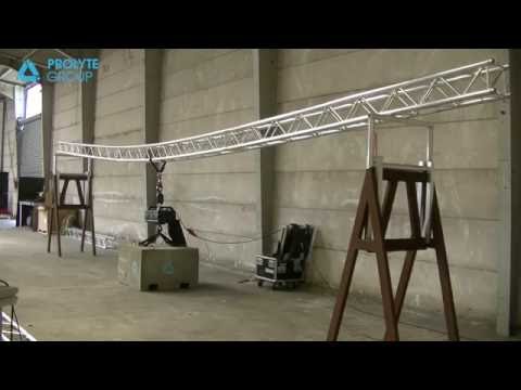 Testing loading capacity of Truss