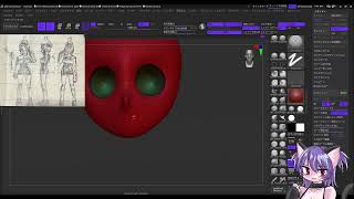 【作業配信】ZBrush【造形】