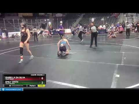 112 Lbs Champ. Round 2 - Emily Smith, Team Nevada Vs Isabella Da Silva, Team Texas Dd84
