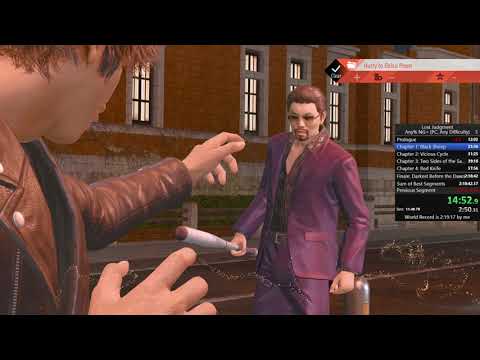 Lost Judgment Speedrun (Any% NG+) in 2:16:57
