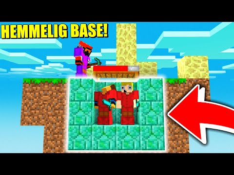 VI BYGGER EN HEMMELIG BASE I BEDWARS!! - (Med TrierGaming)