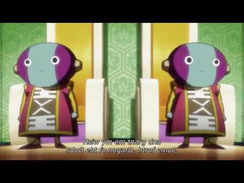 Zeno sama stands up to honour Super Shenron of Super Dragon Balls Dragon ball super