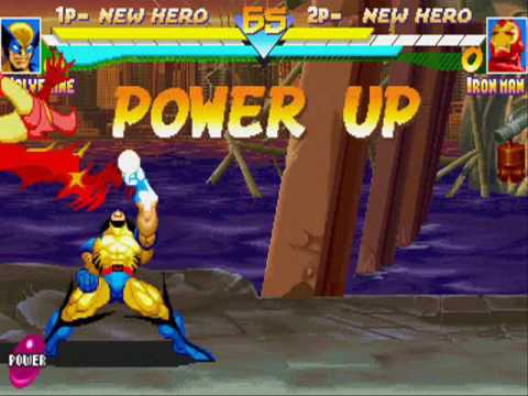 CPS2 - Marvel Super Heroes - Wolverine combo