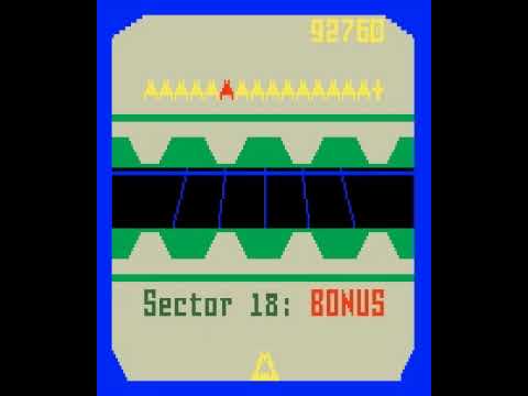 Intellivision BeamRider: TASP Sectors 1-49