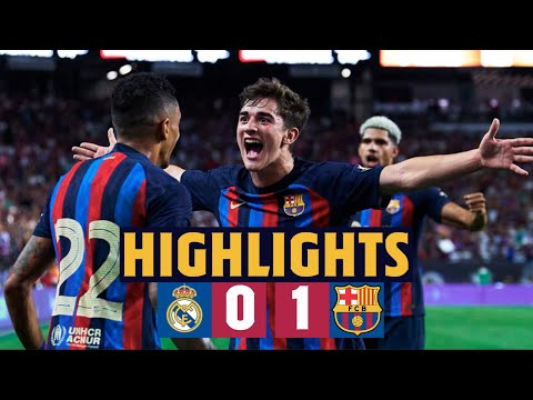 🚨 HIGHLIGHTS EL CLÁSICO: REAL MADRID 0 - 1 BARÇA 🚨