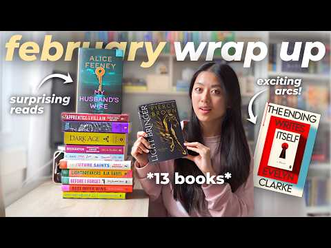 I read 13 books in February... let's talk about it | READING WRAP UP 📚⭐️
