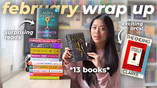 I read 13 books in February... let's talk about it | READING WRAP UP 📚⭐️