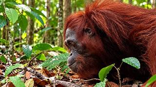 Endonezya'da yangından kurtarılan 9 orangutan ormana salındı
