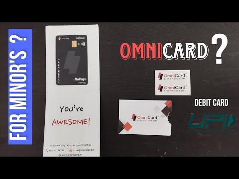 OmniCard Debit Card Unboxing | 2023 | Best ATM For Minors  ? @MyOmniCard