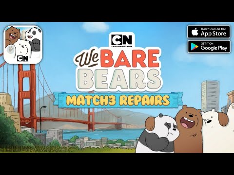 We Bare Bears Match 3 Repairs || Android Gameplay (HD)
