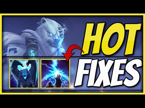 Volibear Rework Hot Fixes!! | USELESS THOUGH!!