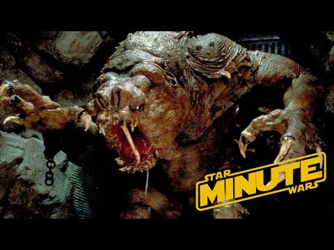 Rancor Creature Spotlight - Star Wars Minute