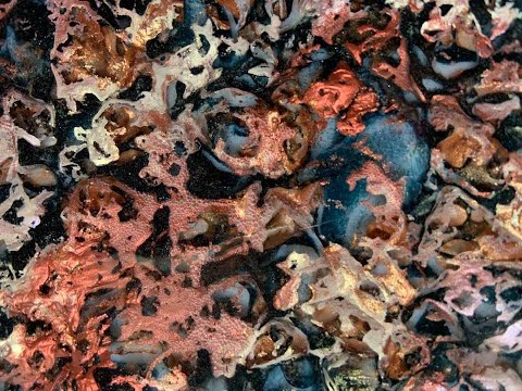 Fused Glass with Depth - Scrap Glass & Mica