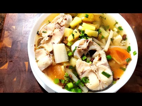 Sweet and Sour Fish Soup (Somlor Machu Youn)