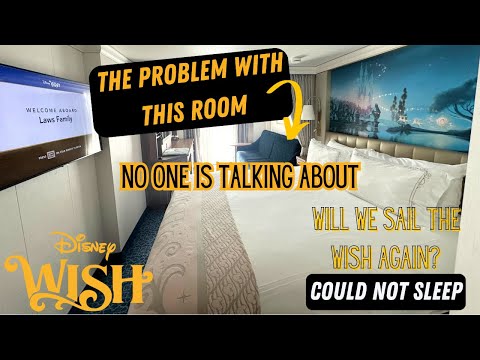 Thumbnail for Will we book the Disney Wish Again?  Stateroom Pros & Cons Room 6688 Honest Review #disneycruise