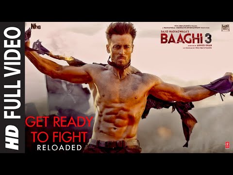 Poster get ready to fight reloaded lyrics – baaghi 3