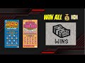 BIG WIN 💰💵 $500 FRENZY & SHOW ME $100,000. LOTTERY TICKET SCRATCH OFF