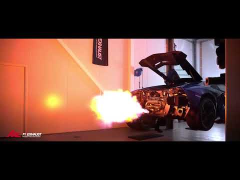 Lamborghini Aventador  LP700 x Fi Exhaust !! clear & powerful sound & flames