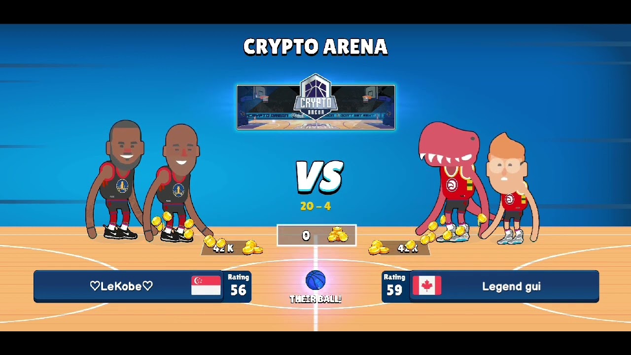 LeKobe OP in Dunkers 2, Crypto Arena Matchup