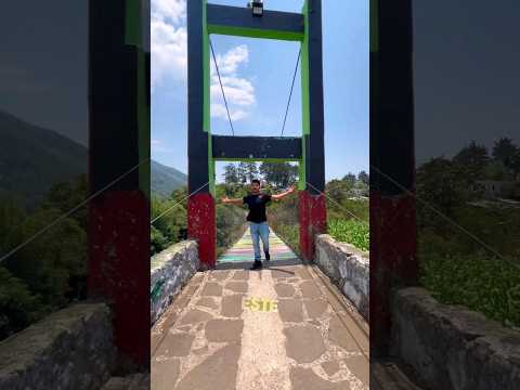 Puente colgante en Ixhuacan de los reyes Veracruz #ixhuacandelosreyes#puentecolgante