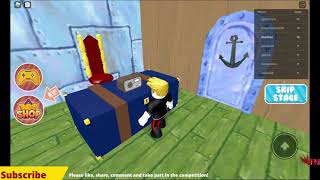Escape krusty crab obby with ZM and SM