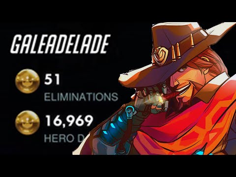 51 ELIMS! GALE DPS MAIN MCCREE! OVERWATCH SEASON 27 TOP 500