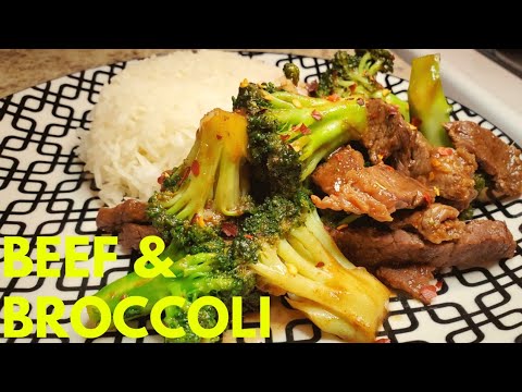 EASY BEEF & BROCCOLI STIR FRY RECIPE| CHINESE TAKEOUT...