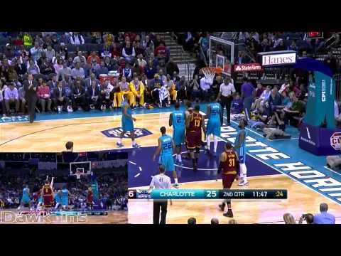 Kevin Love Full Highlights 2015 01 02 at Hornets 27 Pts