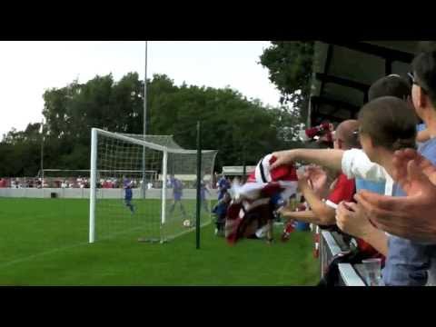 Trafford 2-3 FC United. 26 August 2013.