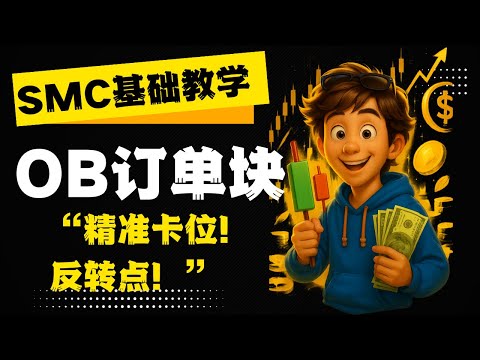 【SMC基础教学之 &mdash; 订单块OB】90%交易者画错！如何正确识别和使用Order Block？
